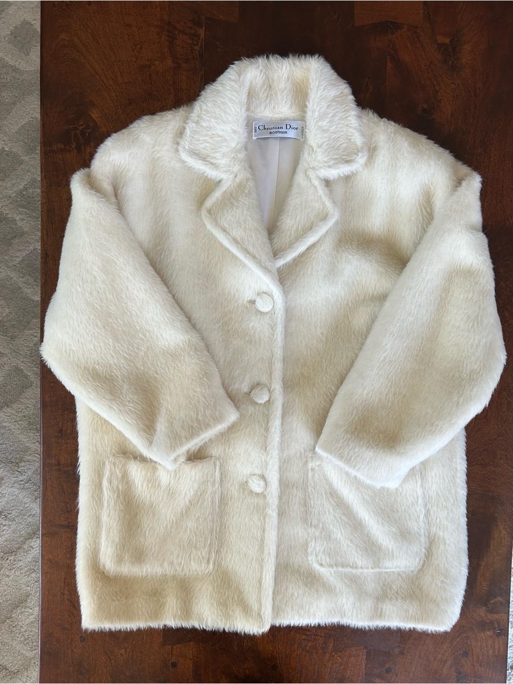 Dior Boutique Faux Fur Jacket
